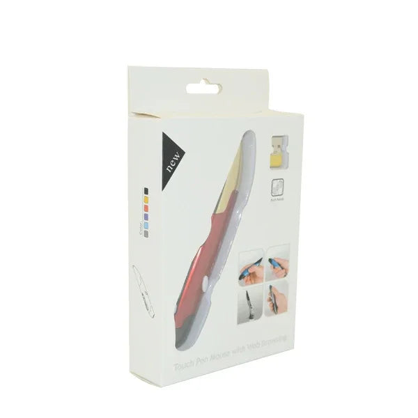 PR-03 2,4-GHz-USB-Empfänger, einstellbare 1600-DPI-Funkmaus für Computer, PC, Laptop, Zeichnen und Unterricht, PR-03 Stiftmaus (Rot), PR-03 Stiftmaus (Blau), PR-03 Stiftmaus (Grau)