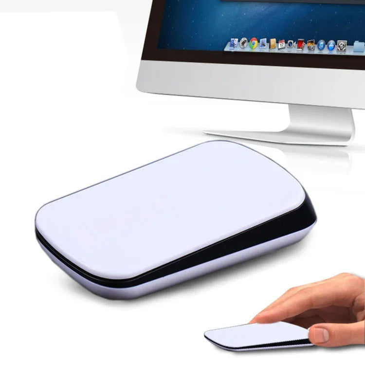 TM-825 2,4 GHz 1200 DPI Kabellose optische Touch-Scrollmaus für Mac Desktop Laptop (Weiß)