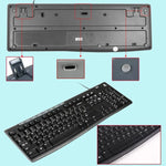 Logitech MK200 Kabelgebundenes Tastatur-Maus-Set