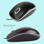 Logitech MK200 Kabelgebundenes Tastatur-Maus-Set
