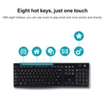 Logitech MK275 USB-Funk-Tastatur-Maus-Set