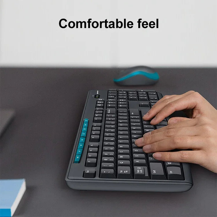 Logitech MK275 USB-Funk-Tastatur-Maus-Set