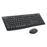 Logitech MK295 USB Kabelloses Geräuschloses Tastatur-Maus-Set