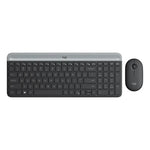 Logitech MK470 Kabelloses, geräuschloses Tastatur-Maus-Set