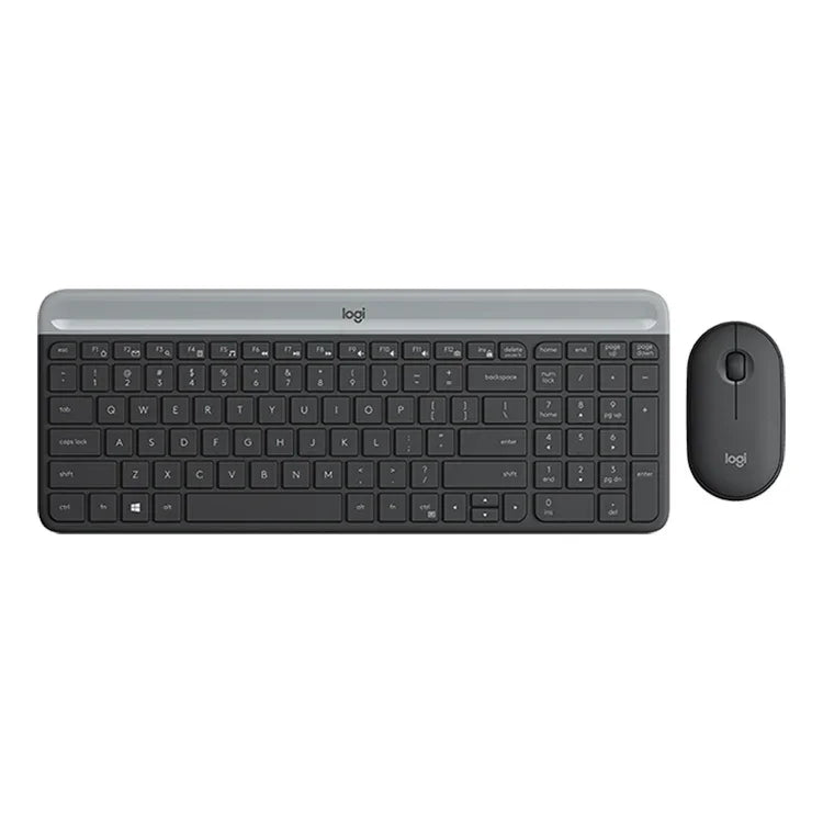 Logitech MK470 Kabelloses, geräuschloses Tastatur-Maus-Set