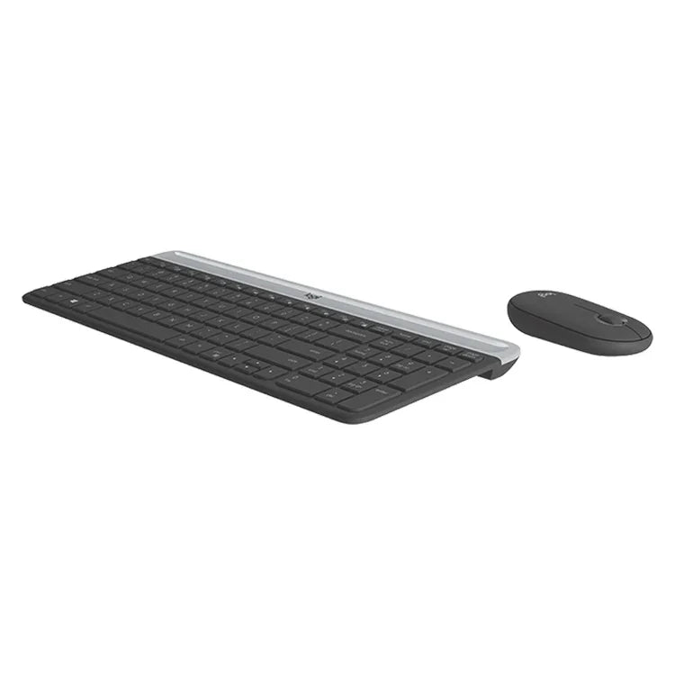 Logitech MK470 Kabelloses, geräuschloses Tastatur-Maus-Set