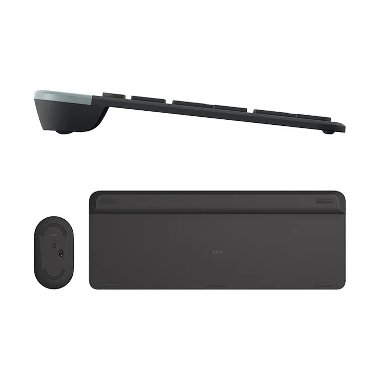 Logitech MK470 Kabelloses, geräuschloses Tastatur-Maus-Set