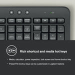 Logitech MK545 Kabelloses Tastatur-Maus-Set