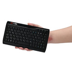 MC Saite MC-8017 Kabelgebundene Mini-Multimedia-Computertastatur mit 78 Tasten, MC-8017
