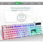TX300 Mechanical Feel Backlight Punk Wired Keyboard Mouse Set