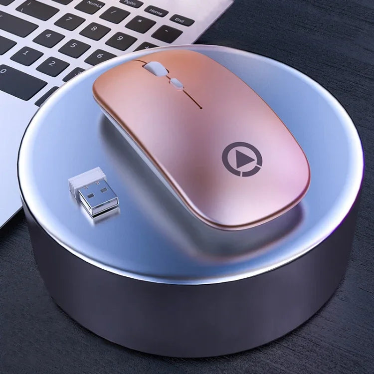 YINDIAO A2 2,4 GHz 1600 DPI 3-Modus Einstellbare kabellose leise Maus, Batteriebetrieben, Batterieversion.