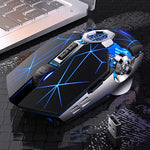 YINDIAO A7 2,4 GHz 1600 DPI 3 Modi Einstellbare 7 Tasten Wiederaufladbare RGB-Beleuchtung Kabellose Leise Gaming-Maus