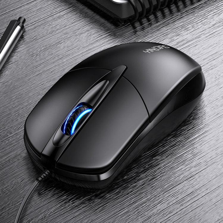 YINDIAO G2 1000DPI 3-Tasten RGB-Beleuchtung Kabelgebundene Business-Maus