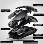 YINDIAO G2 1000DPI 3-Tasten RGB-Beleuchtung Kabelgebundene Business-Maus