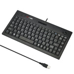 MC Saite MC-9712 ​​Kabelgebundene Multimedia-Computertastatur mit 88 Tasten und Trackball für Windows, MC-9712