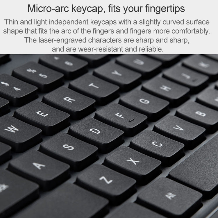 Original Xiaomi 2,4-GHz-Funktastatur- und Maus-Set für Notebooks, Desktop-Laptops, 2. Generation