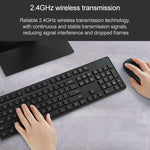 Original Xiaomi 2,4-GHz-Funktastatur- und Maus-Set für Notebooks, Desktop-Laptops, 2. Generation