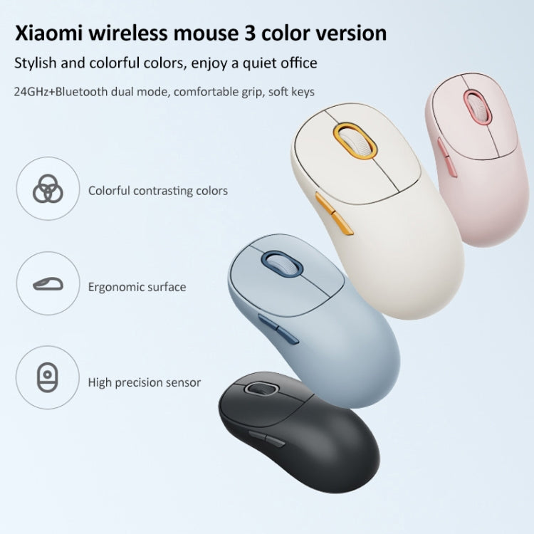 Original Xiaomi Dual-Mode 1200DPI Ultradünne Computermaus 3