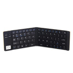 GK228 Ultradünne, faltbare Bluetooth-Tastatur V3.0, integrierte Halterung, unterstützt Android / iOS / Windows, GK228 (Schwarz), GK228 (Gold)