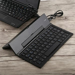 GK608 Ultradünne, faltbare Bluetooth-Tastatur V3.0, integrierte Halterung, unterstützt Android / iOS / Windows, GK608 (Schwarz), GK608 (Grau), GK608 (Gold)
