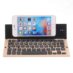 GK608 Ultradünne, faltbare Bluetooth-Tastatur V3.0, integrierte Halterung, unterstützt Android / iOS / Windows, GK608 (Schwarz), GK608 (Grau), GK608 (Gold)