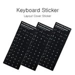 Französischer Tastaturaufkleber für Laptop / Desktop Computer Tastatur, Französisch