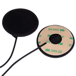 2-Pin PTT Lautstärke einstellbares Motorradhelm-Headset-Mikrofon für BAOFENG Radio Walkie Talkie