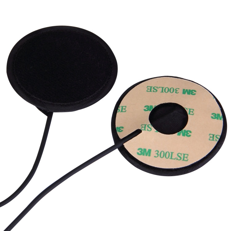 2-Pin PTT Lautstärke einstellbares Motorradhelm-Headset-Mikrofon für BAOFENG Radio Walkie Talkie