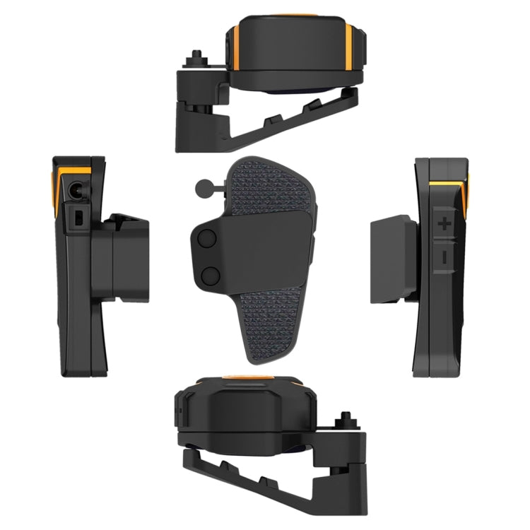 BT-S2 Einzel-2,4-GHz-Bluetooth-V3.0-Intercom-Headset für Motorradhelme, automatische Anrufannahme, FM-Unterstützung, Intercom-Reichweite bis zu 1000 m, BT-S2 Einzel