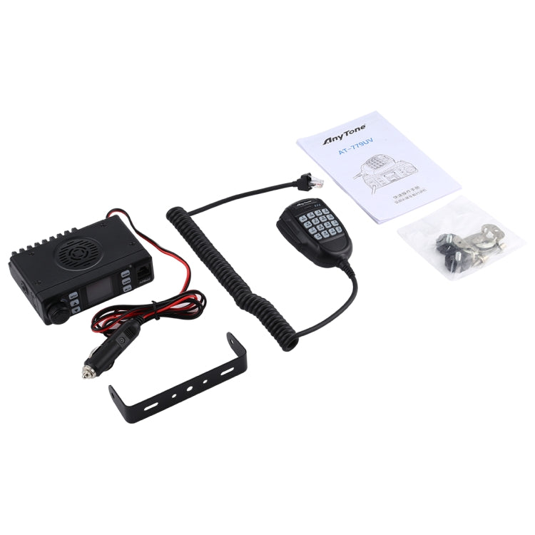 AnyTone AT-779UV Mobilfunkgerät VHF / UHF Dualband 200CH 25W FM Mobil Auto Funkgerät Walkie Talkie