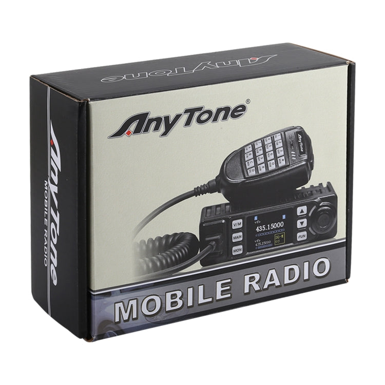 AnyTone AT-779UV Mobilfunkgerät VHF / UHF Dualband 200CH 25W FM Mobil Auto Funkgerät Walkie Talkie