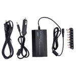 Laptop-Notebook-Netzteil 100W Universal-Ladegerät mit Autoladegerät & AC-Netzadapter & 8 Netzadaptern & 1 USB-Anschluss für Samsung, Sony, Asus, Acer, IBM, HP, DELL, US-Stecker, US-Stecker
