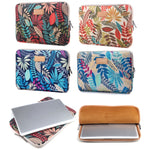 Lisen 14 Zoll Hülle Bunte Blätter Reißverschluss Aktentasche Tragetasche für Macbook, Samsung, Lenovo, Sony, DELL Alienware, CHUWI, ASUS, HP, Laptops bis 14 Zoll, 14 Zoll