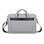 DJ06 Oxford-Stoff Wasserdichte Verschleißfeste Tragbare Erweiterbare Laptoptasche für 13,3 Zoll Laptops, mit abnehmbarem Schultergurt, 13,3 Zoll