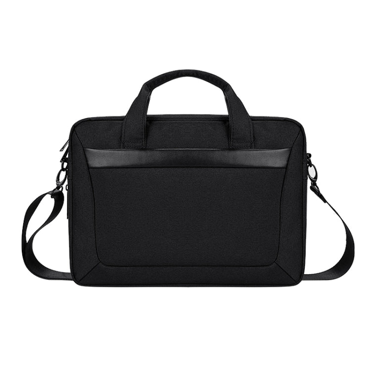 DJ06 Oxford-Stoff Wasserdichte Verschleißfeste Tragbare Erweiterbare Laptoptasche für 15,4 Zoll Laptops, mit abnehmbarem Schultergurt, 15,4 Zoll
