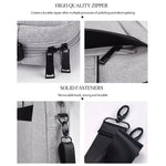 DJ06 Oxford-Stoff Wasserdichte Verschleißfeste Tragbare Erweiterbare Laptoptasche für 15,6 Zoll Laptops, mit abnehmbarem Schultergurt, 15,6 Zoll