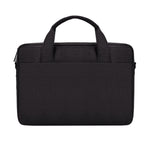 DJ06 Oxford-Stoff Wasserdichte Verschleißfeste Tragbare Erweiterbare Laptoptasche für 15,6 Zoll Laptops, mit abnehmbarem Schultergurt, 15,6 Zoll