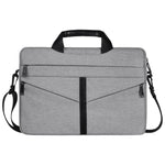 14,1 Zoll atmungsaktive, verschleißfeste modische Business-Schulter-Handtasche mit Reißverschluss für Laptop mit Schultergurt, 14,1 Zoll
