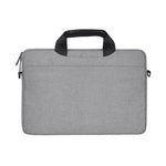 14,1 Zoll atmungsaktive, verschleißfeste modische Business-Schulter-Handtasche mit Reißverschluss für Laptop mit Schultergurt, 14,1 Zoll