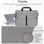 14,1 Zoll atmungsaktive, verschleißfeste modische Business-Schulter-Handtasche mit Reißverschluss für Laptop mit Schultergurt, 14,1 Zoll