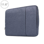 11,6 Zoll universelle modische weiche Laptop-Jeanstasche tragbare Reißverschluss-Notebook-Laptophülle für MacBook Air, Lenovo und andere Laptops, Größe: 32,2x21,8x2cm, 11,6 Zoll Lila, 11,6 Zoll Magenta, 11,6 Zoll Blau, 11,6 Zoll Grau, 11,6 Zoll Dunkelblau