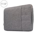 11,6 Zoll universelle modische weiche Laptop-Jeanstasche tragbare Reißverschluss-Notebook-Laptophülle für MacBook Air, Lenovo und andere Laptops, Größe: 32,2x21,8x2cm, 11,6 Zoll Lila, 11,6 Zoll Magenta, 11,6 Zoll Blau, 11,6 Zoll Grau, 11,6 Zoll Dunkelblau