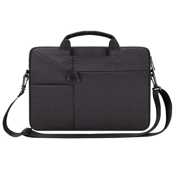 ST02S Wasserdichter Reißfest Versteckter Tragriemen Ein-Schulter-Handtasche für 14,1 Zoll Laptops, mit Koffergurt, ST02S 14,1 Zoll Marineblau, ST02S 14,1 Zoll Schwarz, ST02S 14,1 Zoll Dunkelgrau, ST02S 14,1 Zoll Pink, ST02S 14,1 Zoll Hellgrau