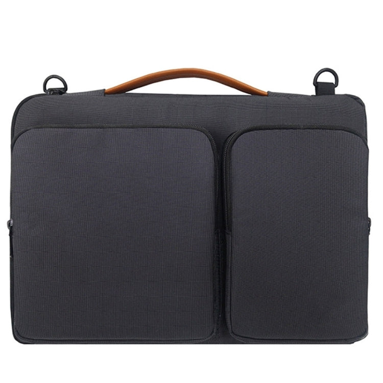 Nylon wasserdichte Laptoptasche für 15-15,6 Zoll Laptops mit Kofferwagen-Gurt, 15-15,6 Zoll