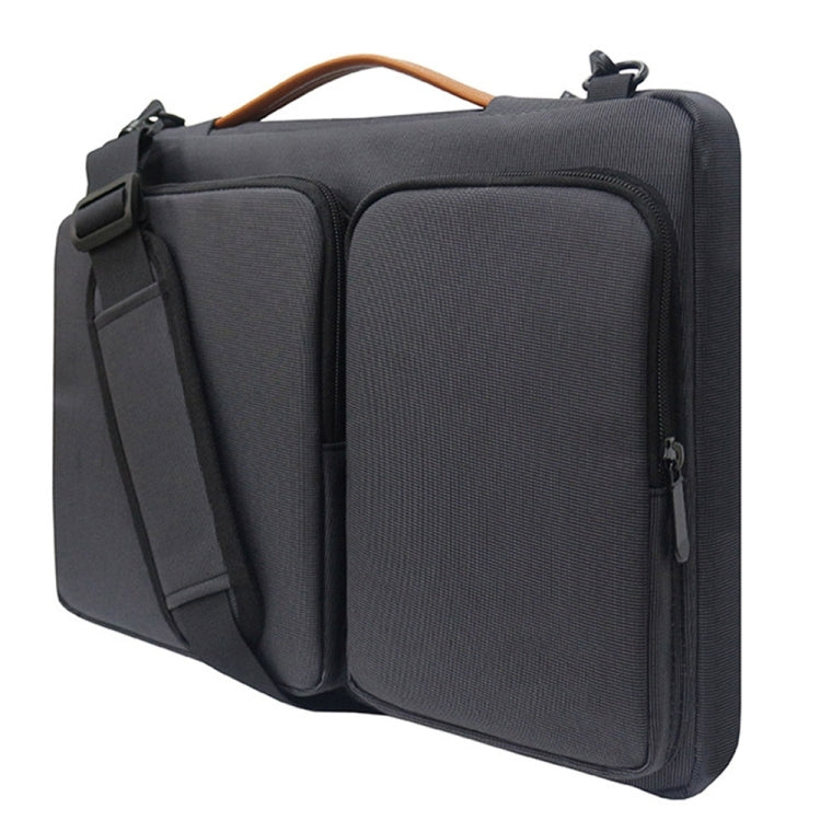 Nylon wasserdichte Laptoptasche für 15-15,6 Zoll Laptops mit Kofferwagen-Gurt, 15-15,6 Zoll