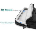 Nylon wasserdichte Laptoptasche für 15-15,6 Zoll Laptops mit Kofferwagen-Gurt, 15-15,6 Zoll
