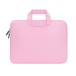 13.3 inch Portable Air Permeable Handheld Sleeve Bag for MacBook Air / Pro, Lenovo and other Laptops, Size: 34x25.5x2.5cm, 13.3 inch Magenta, 13.3 inch Grey, 13.3 inch Green, 13.3 inch Pink, 13.3 inch Black