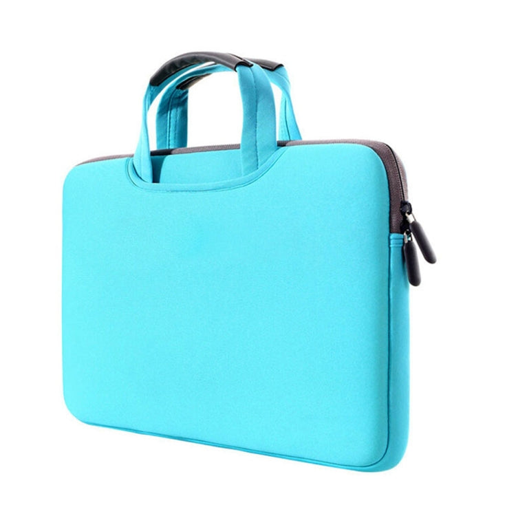15,4 Zoll Tragbare luftdurchlässige Handhülle für MacBook Air / Pro, Lenovo und andere Laptops, Größe: 38x27,5x3,5cm, 15,4 Zoll Grau, 15,4 Zoll Grün, 15,4 Zoll Pink, 15,4 Zoll Schwarz