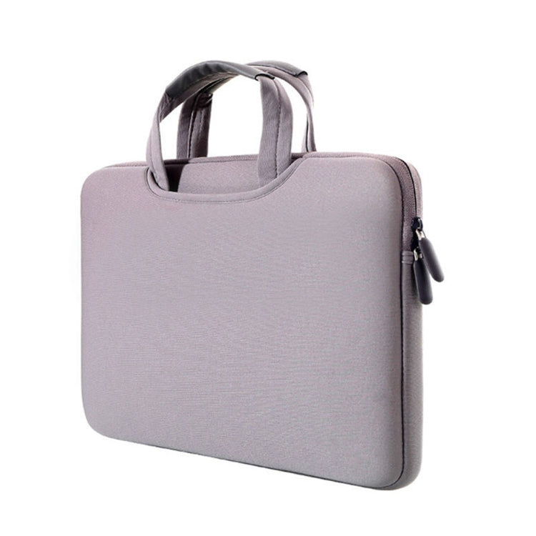 15,4 Zoll Tragbare luftdurchlässige Handhülle für MacBook Air / Pro, Lenovo und andere Laptops, Größe: 38x27,5x3,5cm, 15,4 Zoll Grau, 15,4 Zoll Grün, 15,4 Zoll Pink, 15,4 Zoll Schwarz