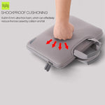 15,6 Zoll Tragbare Luftdurchlässige Handtasche für Laptops, Größe: 41,5x30,0x3,5cm, 15,6 Zoll Schwarz, 15,6 Zoll Pink, 15,6 Zoll Grün, 15,6 Zoll Grau, 15,6 Zoll Magenta